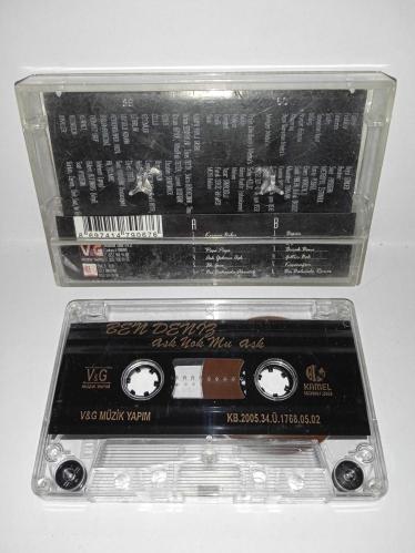 Kaset Bendeniz aşk yok mu aşk albümü. Orijinal 2005 baskı. Sorunsuz çalışıyor. koleksiyonluk
