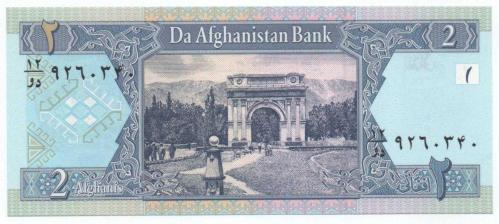 Afganistan 2002 Yılı 2 afghani çil