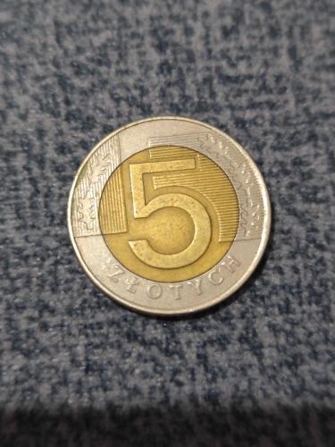Koleksiyon 1994 Polonya 5 Zloty