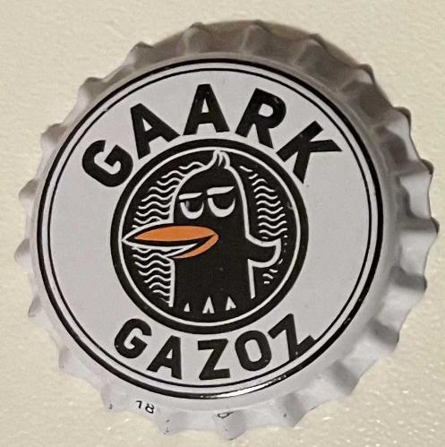 GARK GAZOZU KAPAĞI .BASILMAMIŞ.RESİMDEKİ ÜRÜN