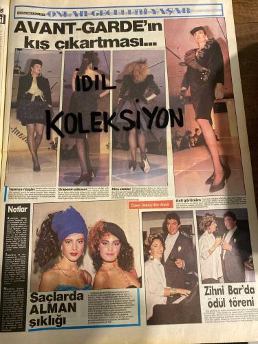 SABAH YILDIZI 2 AKTÜELİTE VE MAGAZİN GAZETESİ - DOĞUM GÜNÜ HEDİYESİ (TURKİSH - NEWSPAPER) - 22 EKİM 1987 - TAM TAKIM 8 SAYFADIR -Titanic faciası-Titanik-Eva Hart-Brigitte Nielsen-Sylvester Stallone-Luca-Tanju Okan-Gönül Taner-Leyla Somer-Orhan Uçan-Müşerref Akay-Sibel Can-Ayşe Tunalı-Nesrin Üter-Sema Ramazanoğlu-Türkan Özil-Esra Onur-Nihal Ayaydın-Rani Pirinçcioğlu-Meral Gaspralı-Peter de Uria-Bengu Baltacıoğlu-Robert DeNni-Luca Denvni-Bozhan Özartan-Paola Oktay Malkoç-Sadman İn-Melike Karameteh-Şebnem Çağa-Safi Kibar-Erol Aksoy-Ajda Han-Erol Simavi-Çiğdem Akın-Güler Yiğit-Ali Satı-Özlem Göksoy-Esin Atacık-Zihni Bar-Nişan Deniz Füsunbirek-Fevzi Bar-SEKS manyağı Brigitte-BU POZLAR KİME-KENDİNDEN GEÇMİŞ-KİMSEDEN UTANMIYORLAR-BAZAN DA ERKEK GİBİ-Bu nasıl öpmek-3,5 yılın acısı akacak-DAYANAMADI-HARIL HARIL ÇALIŞIYOR-Duvara değil Rambo’ya çarptılar-GERÇEK POLİSLER ROL KESTİ-RAMBO İLE BAŞLARI DERTTE-Leyla Somer’in başı dertte-50 milyonluk sıkıntı-BEN MASUMUM-SÖZ SAVUNMANIN-Müşerref koktu-5 K
