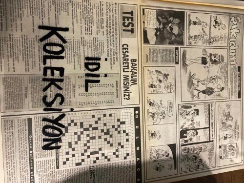SABAH YILDIZI 2 AKTÜELİTE VE MAGAZİN GAZETESİ - DOĞUM GÜNÜ HEDİYESİ (TURKİSH - NEWSPAPER) - 22 EKİM 1987 - TAM TAKIM 8 SAYFADIR -Titanic faciası-Titanik-Eva Hart-Brigitte Nielsen-Sylvester Stallone-Luca-Tanju Okan-Gönül Taner-Leyla Somer-Orhan Uçan-Müşerref Akay-Sibel Can-Ayşe Tunalı-Nesrin Üter-Sema Ramazanoğlu-Türkan Özil-Esra Onur-Nihal Ayaydın-Rani Pirinçcioğlu-Meral Gaspralı-Peter de Uria-Bengu Baltacıoğlu-Robert DeNni-Luca Denvni-Bozhan Özartan-Paola Oktay Malkoç-Sadman İn-Melike Karameteh-Şebnem Çağa-Safi Kibar-Erol Aksoy-Ajda Han-Erol Simavi-Çiğdem Akın-Güler Yiğit-Ali Satı-Özlem Göksoy-Esin Atacık-Zihni Bar-Nişan Deniz Füsunbirek-Fevzi Bar-SEKS manyağı Brigitte-BU POZLAR KİME-KENDİNDEN GEÇMİŞ-KİMSEDEN UTANMIYORLAR-BAZAN DA ERKEK GİBİ-Bu nasıl öpmek-3,5 yılın acısı akacak-DAYANAMADI-HARIL HARIL ÇALIŞIYOR-Duvara değil Rambo’ya çarptılar-GERÇEK POLİSLER ROL KESTİ-RAMBO İLE BAŞLARI DERTTE-Leyla Somer’in başı dertte-50 milyonluk sıkıntı-BEN MASUMUM-SÖZ SAVUNMANIN-Müşerref koktu-5 K
