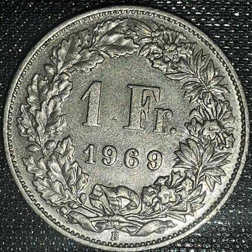 İSVİÇRE  1969   1  FRANK