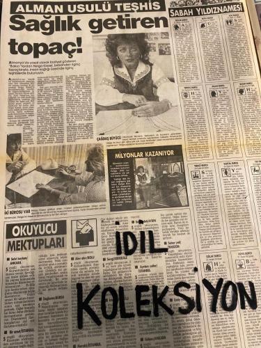 SABAH YILDIZI 2 AKTÜELİTE VE MAGAZİN GAZETESİ - DOĞUM GÜNÜ HEDİYESİ (TURKİSH - NEWSPAPER) - 5 KASIM 1987 - TAM TAKIM 8 SAYFADIR -Sylvester Stallone-Serpil Ürüner-Ceylan-Yılmaz Zafer-Perihan Savaş-Aya İrini-Uğur Utaşoğlu-Mustafa Pakçuoğlu-Mine Pakçuoğlu-Ayhan Oya Spencer-Şirin de Sadıkoğlu-Sema Sany-Yahya-Engin Şeker-Ayşa Örs-Nilüfer Erköse-Banu Kaleçi-İzmirin Basmane semtindeki bir pavyonda çalışan Serpil Ürüner-Bayan Esther Cavoukli-John Esther Cavoukli-Dr. Suha Tüner-Kanuni Sultan Süleyman-Ayten Gökmen-Necila kardeşleri-Neslişah-Monique Duval-Edat Akyol-Teksin Erad-Nevire Şükrü Hilton-Helga Kiesel-Sabah Yıldızı-Rambo, Rocky ile yarışıyor-Benim için erkekler taştan farksız-Kadınlığa adım adım-Karım emin ellerde-Haftanın jet dedikodusu-Karısı değil, sevgilisi kıskanıyor-Yazın beyaz kışın siyah-Gelinler fısıldaştı-Kaynana dinledi-Alman usulü teşhis-Sağlık getiren topaç-Okuyucu mektupları-Sıra 6’ncıda-Temposunu yitirmedi-Huzurlarınızda 3’üncü Rambo-Son derece kibardı-İçini döktü-İç çamaş