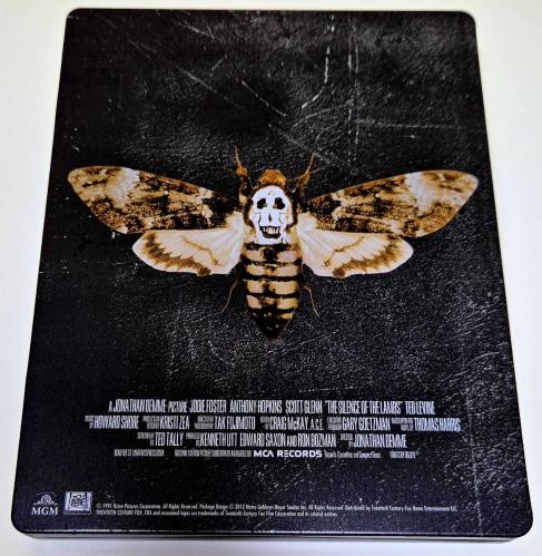 The Silence of the Lambs Blu-ray + DVD Limited Edition Steelbook 1991