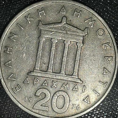 YUNANİSTAN  1976     20 DRAHMİ