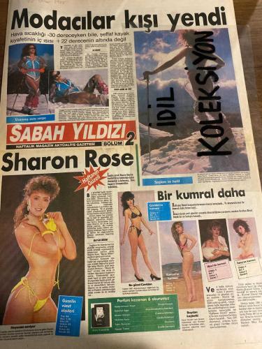 SABAH YILDIZI 2 AKTÜELİTE VE MAGAZİN GAZETESİ - DOĞUM GÜNÜ HEDİYESİ (TURKİSH - NEWSPAPER) - 28 OCAK 1988 - TAM TAKIM 8 SAYFADIR -Sharon Rose-Cavidan Akyol-Mine-Kumsal Güneş-Fatoş-Müge Tezman-Gülşen-Bahar Ozan-Don Johnson-Suna Yırtık-Erol Sabancı-Günseli Başar-Melih Serhatoğlu-Seda Hanım-Müjde Ar-Selma Özcan-Timur Ozkan-Mustafa Tuan Tüzü-İnan Bedirhanoğlu-Nigün Ozkan-Sumru Şener-Cevahir Özkan-Müfit Noyan-Rumel Kocaoğlu-M. Timis-Hasan Süzer-Fevziye Mektepli-Altunay Demir-Zühal Aykut-Yılmaz Kaya-Mehmet Mermer-Ender Hanım-Kadir Has-Sevda Taşar-Mehmet Kunt-İnes Kunt-Dikran Masis-Nükhet Masis-Erol Evgin-Emel Evgin-Nevin Aşçı-F. Suna Zürek-Modaçılar kışı yendi-Sabah Yıldızı-Sharon Rose-Bir kumral daha-TV’nin öteki yüzü-İlmek ilmek Müge Tezman-Mutluluk veren tecavüz-Gitti Müjde geldi Gülşen-Ganimet Meraklı’ya emanet-TV 21 yaşında-Pırıl Geceler-Gittikçe güzelleşiyor-Çok çalışıyor-Birbirlerine yakıştılar-Kıbrıslı yalısına gelin geliyor-On yedinci baloları-Jet dedikodu-Yuva’nın kermesi-Suna’nın y