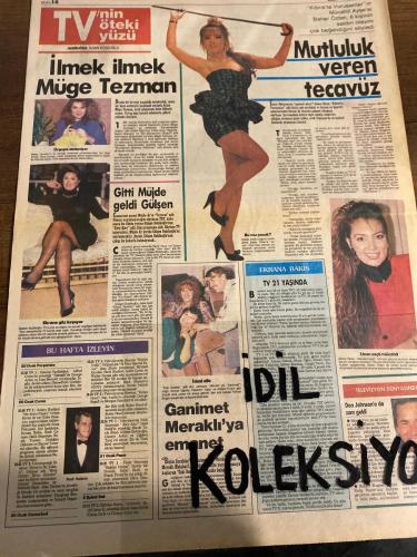 SABAH YILDIZI 2 AKTÜELİTE VE MAGAZİN GAZETESİ - DOĞUM GÜNÜ HEDİYESİ (TURKİSH - NEWSPAPER) - 28 OCAK 1988 - TAM TAKIM 8 SAYFADIR -Sharon Rose-Cavidan Akyol-Mine-Kumsal Güneş-Fatoş-Müge Tezman-Gülşen-Bahar Ozan-Don Johnson-Suna Yırtık-Erol Sabancı-Günseli Başar-Melih Serhatoğlu-Seda Hanım-Müjde Ar-Selma Özcan-Timur Ozkan-Mustafa Tuan Tüzü-İnan Bedirhanoğlu-Nigün Ozkan-Sumru Şener-Cevahir Özkan-Müfit Noyan-Rumel Kocaoğlu-M. Timis-Hasan Süzer-Fevziye Mektepli-Altunay Demir-Zühal Aykut-Yılmaz Kaya-Mehmet Mermer-Ender Hanım-Kadir Has-Sevda Taşar-Mehmet Kunt-İnes Kunt-Dikran Masis-Nükhet Masis-Erol Evgin-Emel Evgin-Nevin Aşçı-F. Suna Zürek-Modaçılar kışı yendi-Sabah Yıldızı-Sharon Rose-Bir kumral daha-TV’nin öteki yüzü-İlmek ilmek Müge Tezman-Mutluluk veren tecavüz-Gitti Müjde geldi Gülşen-Ganimet Meraklı’ya emanet-TV 21 yaşında-Pırıl Geceler-Gittikçe güzelleşiyor-Çok çalışıyor-Birbirlerine yakıştılar-Kıbrıslı yalısına gelin geliyor-On yedinci baloları-Jet dedikodu-Yuva’nın kermesi-Suna’nın y