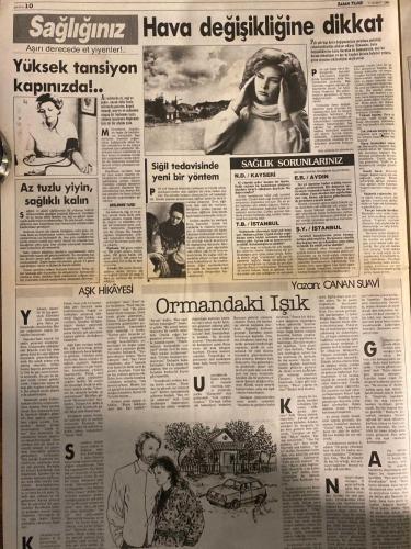 SABAH YILDIZI 2 AKTÜELİTE VE MAGAZİN GAZETESİ - DOĞUM GÜNÜ HEDİYESİ (TURKİSH - NEWSPAPER) - 11 ŞUBAT 1988 - TAM TAKIM 8 SAYFADIR -Karyel Şerif-Hülya Avşar-Cüneyt Arkın-Filiz Akın-Zoltan Boronkay-Turgut Özal-Bülent Akarcalı-Bayan Monica-Özgür Öno Tunç-Burçin Hayal-Logan-Erçin Tuncalı-Semiramis Pekkan-Gülay Uğurata-Nihat Büyükhan-Hepşen Büyükhan-Akkök Yönetim Kurulu Başkanı Nihat Taşdemir-Güler Sabancı-Nami Talu-Behice Uras-Robert Lisesi-Nuran Uras-Güngör Uras-Meral Gökçaylı-Vural Gökçaylı-Belkıs Sabancı-Birsen Akbak-Selahattin Beyazıt-Ani Beyazıt-Ajda Pekkan-Tom Cruise-Dustin Hoffman-Cosby-Lisa Bonet-Lenny Kravitz-Yasemin Yalçın-Nil Ünal-Meriç-Kadıköy Devlet Konservatuvarı-Jessica Lange-Muhsin Akgün-Ömer Derveci-Aysen Sarıgül-Füsun Usta Düçanyay-Burçin Dik-Fikret Kızılok-Sezen Aksu-Sunay Akın-Muzaffer Kurt-İnci Saipay-Avukat Saynur Özal-Melih Deren-Cüneyt Özdemir-İpek Önder-Tanju Çolak-Murat Berkler-Çetin Güzelbeyoğlu-Elizabetta-Serdar Hacıpaşaoğlu-Meral Meydan-Fettah-Akgül-Meral Gökçay
