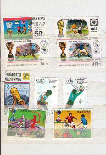 Futbol - Spor temalı  - Damgalı lot