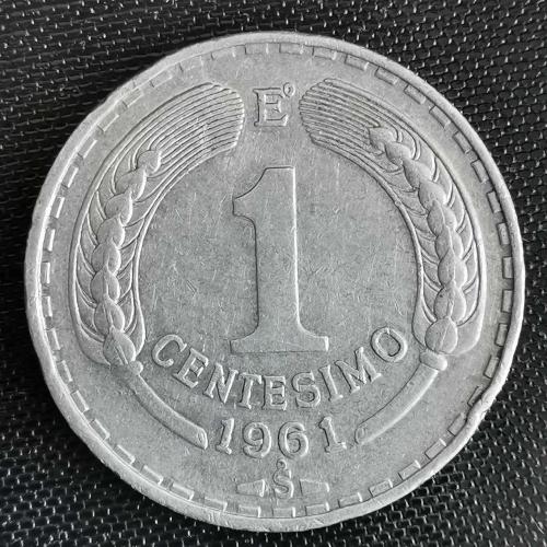 ŞİLİ  1961  1 CENTESİMO