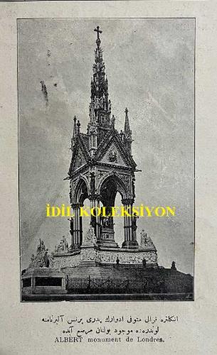 Osmanlıca Servet-i Fünun Dergisi, Orijinal Dönem Basım, (Ottoman Magazine) - 12 Mayıs 1910 - Sayı: 988 - Hicri: 3 Cemaziyelevvel 1328 - Rumi: 29 Nisan 1326 - Kapak Fotoğrafı: İngiltere Kralı Müteveffa Yedinci Edward - Servet-i Fünun: Hürriyet ve Meşrutiyeti İstihsalde Bütün Akvama Takaddüm Eden İngilizlerin Hürriye-perver ve İlim ve Sanata Meclubiyetiyle Maruf ve Mümtaz Büyük Hükümdarları Yedinci Edward'ın Vefatından Dolayı Servet-i Fünun İzhar-ı Teessüf Eder - İstanbul Postası: Devr-i Sabıkın Lütfen Tesis Eylediği Mahut 'Jurnalcilik' Sanatı Bu Hafta Meclis-i Mebusanımızı Şiddetle İşgal Eyledi - (Fotoğraf) İngiltere Kralı Müteveffa Edward'ın Pederi Prens Albert Namına Londra'da Mevcut Bulunan Murassa Abide