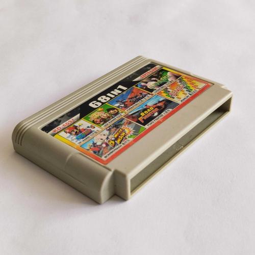 ATARİ KASETİ 68 In 1 - ( Dr. Mario, Lode Runner, Lunarball, Bomberman, Road Fighter )