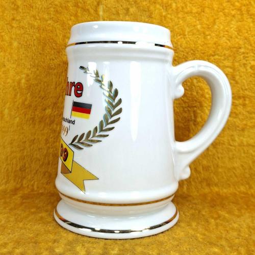VINTAGE 40 JAHRE HAGEN DEUTSCHLAND 1959-1999 HATIRA PORSELEN KUPA