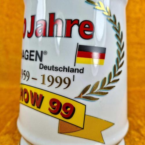 VINTAGE 40 JAHRE HAGEN DEUTSCHLAND 1959-1999 HATIRA PORSELEN KUPA