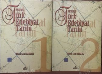 RESİMLİ TÜRK EDEBİYATI TARİHİ / 2 CİLT takım (1 -2 ) Nihat sami banarlı