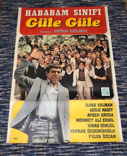 Hababam Sınıfı Güle Güle sinema filmi afişi
