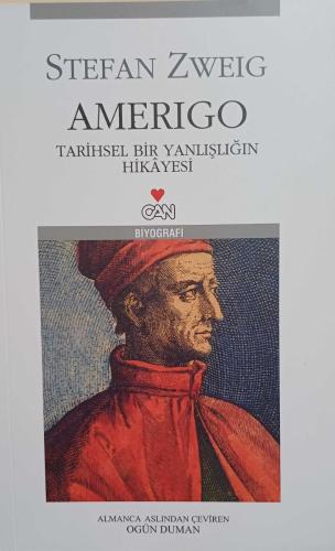 Amerigo / Tarihsel Bir Yanlışlığın Hikayesi Beyaz Kapak