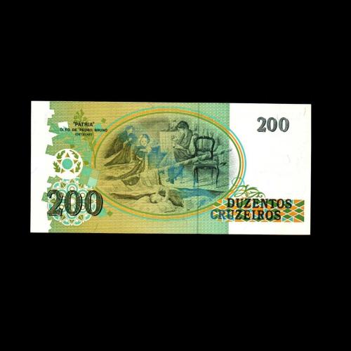 BREZİLYA (1990) - 200 Cruzeiros (ÇİL 10/10)