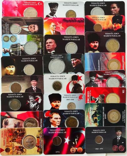 LOT.1 » Tedavül Eden Madeniler --Hepsi Farklı--24 Adet..