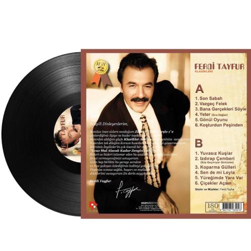 FERDİ TAYFUR KLASİKLERİ ARŞİV-2 33 LÜK PLAK YENİ BASKI