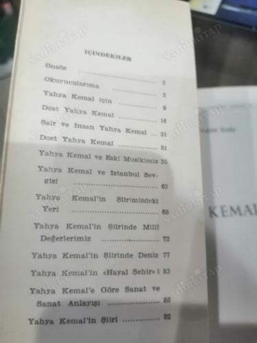 Yahya Kemal İçin - H. Vehbi Eralp