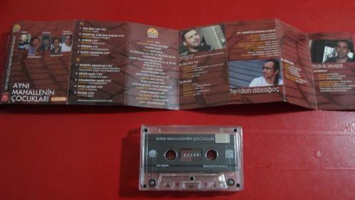 AYNI MAHALLENİN ÇOCUKLARI YAŞAR-MURAT GÖĞEBAKAN-KURTULUŞ-HALUK LEVENT-FERİDUN DÜZAĞAÇ KASET