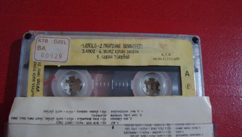 EZGİNİN GNLÜĞÜ SABAH TÜRKÜSÜ İLK DÖNEM KASET