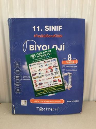 11. Sınıf Biyoloji Fasikül Soru Kitabı Test Okul Yayınları