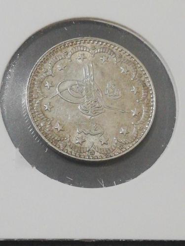 M.Reşad 5 Kuruş 1327/4 Gümüş nadir R