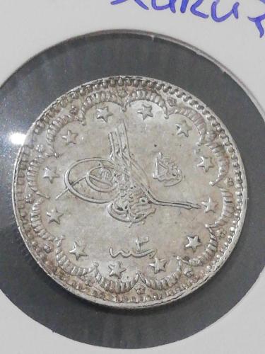 M.Reşad 5 Kuruş 1327/3 Gümüş nadir R