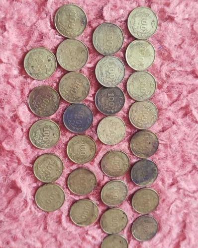 1988 1997 100 Lira 28 adet