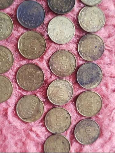 1988 1997 100 Lira 28 adet