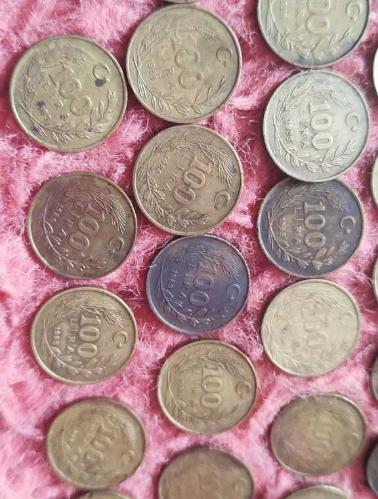 1988 1997 100 Lira 28 adet