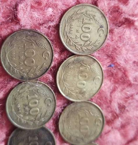 1988 1997 100 Lira 28 adet