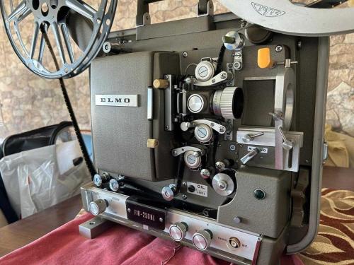 16mm Elmo F16 250-HL sinema film makinesi