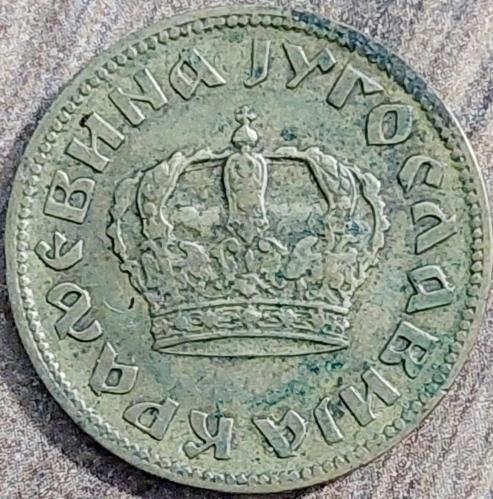YUGOSLAVYA 2 Dinar, 1938 ÇÇT (Peter II.)