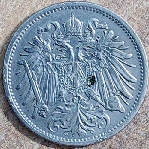 AVUSTURYA 20 Heller, 1911 ÇÇT++ (Franz Joseph I.)