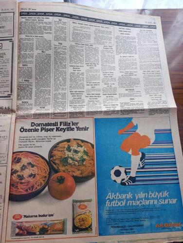 Milliyet Gazetesi - Turkish Newspaper - 28 Ekim 1981 - Türk Ticaret Bankası'nın Atatürk'ün 100. doğum yılı dolayısıyla düzenlediği Türkiye fotoğraf sergisi dün Atatürk Kültür merkezi'nde açıldı - bir demagog mu yazan Mehmet Barlas başyazı - meclis başkanlık divanını seçti ikinci turda Sadi Irmak 158 oyun 67'sini aldı - Başbakan Bülend Ulusu Türkçe yardım almak için kapı kapı dolaşmak durumunda değil - asker belediye başkanları 1 ocak'ta orduya dönecek - Ziya Gökalp yazan Burhan Felek - özel güvenlik örgütlerinin çalışma esasları saptandı para taşımada değişik saat ve güzergah kullanılacak - devlet başkanı Kenan Evren başarılı muhtarları kabul etti fotoğraf - ameliyatla kadın olan Nilay şimdi ben neyim diyor - halkalı'da kurulacak 50 bin konuklu yeni kent projesi tamamlandı - ABD başkan yardımcısı George Bush ABD nükleer silahlarda indirim yapacak - Roma polisi Gökberk Ergenekon'a saldırıdan sonra Mehmet Ali Ağca dosyasını yeniden açtı -  Fenerbahçe - Federasyon Kupası