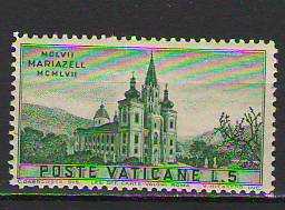 LOT.13 » Vatikan eski kilise/manastır temalı pul- Mimari - MNH