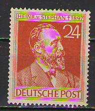 LOT.11 » Almanya 1947 Heinrich von Stephan - MNH