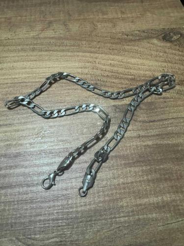 Gümüş Kolye 925 Ayar Gümüş Figaro Zincir Kolye - 51 cm / 23.92 gr