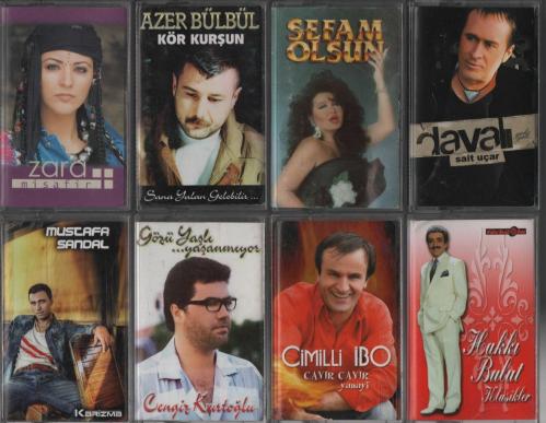 ORİJİNAL KARTONETLİ ÖZEL DOLUM 8 KASET BİR ARADA