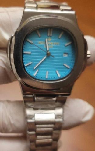 PATEK PHİLİPPE NAUTİLUS TARZI TİFFANY MAVİSİ. 2026 RENGİ. SUPER KLON. ÇOK GÜZEL.