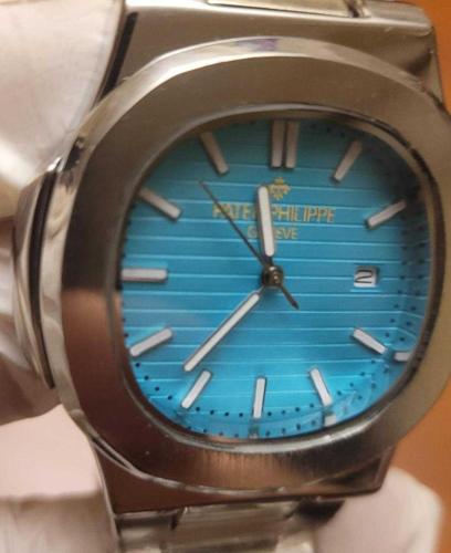 PATEK PHİLİPPE NAUTİLUS TARZI TİFFANY MAVİSİ. 2026 RENGİ. SUPER KLON. ÇOK GÜZEL.