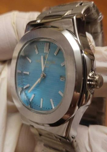 PATEK PHİLİPPE NAUTİLUS TARZI TİFFANY MAVİSİ. 2026 RENGİ. SUPER KLON. ÇOK GÜZEL.