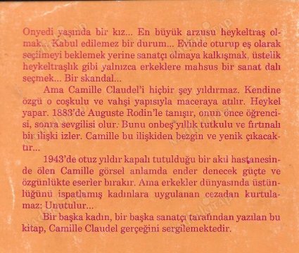 Bir Kadın (Heykeltraş Claudel Camille'in Yaşamı)