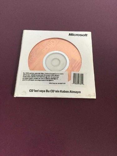 Microsoft Office 2003 Orijinal Temiz CD  Lisans Key  Retro Koleksiyonluk
