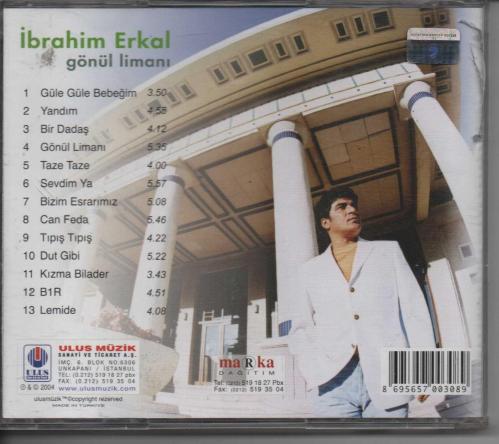 İBRAHİM ERKAL - GÖNÜL LİMANI ALBÜMÜNÜN CD'Sİ