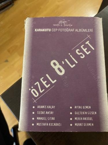 KARAKUTU CEP FOTOĞRAF ALBÜMLERİ - ÖZEL 8'Lİ SET